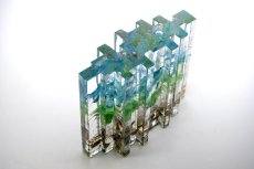 画像12: フィンランド/Riihimaen Lasi/リーヒマエンラシ/Helena Tynell /ヘレナ・ティネル/Forest/フォレスト/H16.5cm/No.1 (12)
