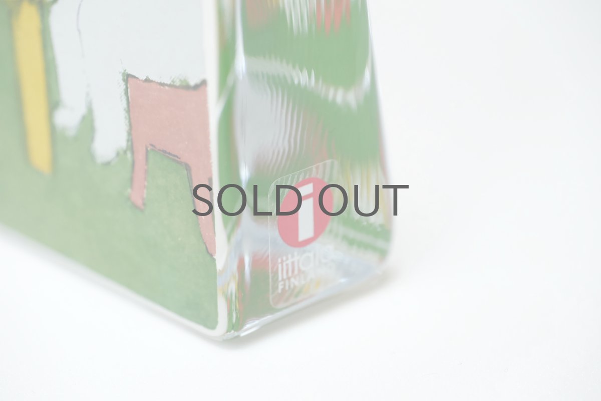 画像4: iittala/イッタラ /Helja Liukko Sundstrom/ヘルヤ・リウッコ・スンドストロム/glass cards/グラスカード/Negotiation bunny /ウサギたちの相談/Sサイズ (4)