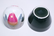 画像7: ARABIA/アラビア /Helja Liukko Sundstrom/ヘルヤ・リウッコ・スンドストロム/Ikikukka/永遠の花/レッド花＆ダークグリーン44 (7)
