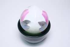 画像4: ARABIA/アラビア /Helja Liukko Sundstrom/ヘルヤ・リウッコ・スンドストロム/Ikikukka/永遠の花/ピンクチューリップ＆ダークグリーン45 (4)
