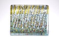 画像1: iittala/イッタラ/Helja Liukko Sundstrom/ヘルヤ・リウッコ・スンドストロム/Lehtien tanssi/落ち葉たちのダンス/ガラスカード/Lサイズ (1)