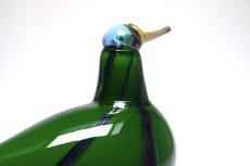 画像4: 北欧アートガラス/ビンテージガラス/Oiva Toikka/オイバ・トイッカ/NUUTAJARVI/ヌータヤルヴィ/Birds/バード/Green Lapwing/2005-08年 (4)