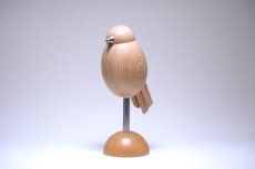 画像4: 北欧インテリアビンテージ雑貨/フィンランド製/aarikka/アーリッカ/木製オブジェ/小鳥＋金属脚 (4)