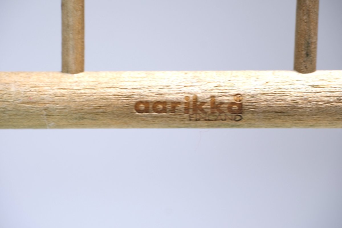 画像5: 北欧インテリアビンテージ雑貨/フィンランド製/aarikka/アーリッカ/木製オブジェ/ハンギング/キナリ2羽の小鳥 (5)