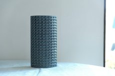 画像12: 北欧ビンテージ/ARABIA/アラビア/Kaarina Aho/カーリナ・アホ/Harlekiini/ベース/ブルーグレー/高さ24cm/B品 (12)