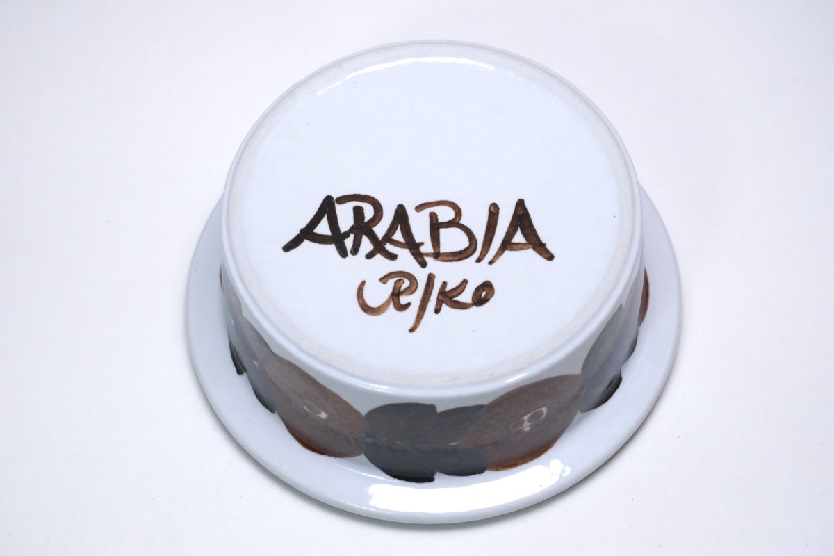 画像3:  北欧ビンテージ食器/ARABIA/アラビア/Rosmarin/ロスマリン/13cmボウル (3)