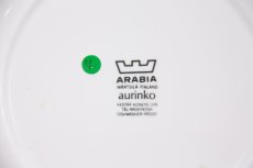 画像5: ARABIA/アラビア/aurinko/アウリンコ/プレート17cm/ブルー/No. 4 (5)