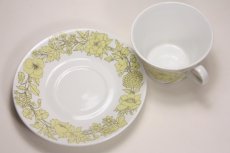 画像6: 北欧ビンテージ食器/ARABIA /アラビア/Keltakukka/Esteri Tomula/カップ＆ソーサー (6)