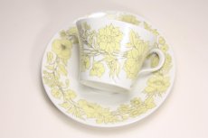 画像4: 北欧ビンテージ食器/ARABIA /アラビア/Keltakukka/Esteri Tomula/カップ＆ソーサー (4)