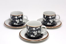 画像8: ビンテージ北欧食器/ARABIA/アラビア/Taika /タイッカ/コーヒーカップ＆ソーサー/No.3 (8)