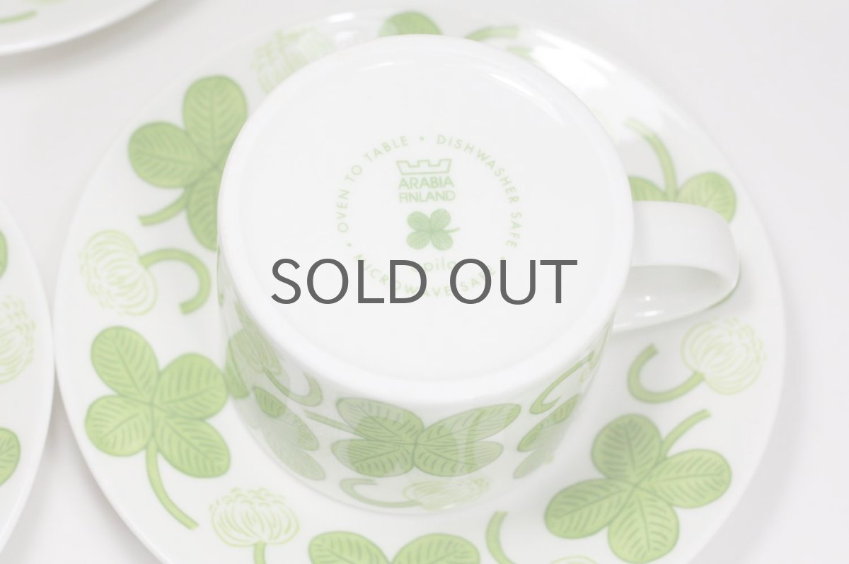 画像3:  北欧ビンテージ/ARABIA/アラビア/Apila/アピラ/ティーカップ＆ソーサー/2006復刻版/未使用 (3)