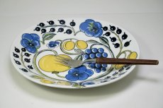 画像7: ARABIA /アラビア/Paratiisi/パラティッシ/オーバルプレート/カラー/25cm/80年代/ビンテージ品/美品/No.3 (7)