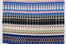 画像4: ビンテージ北欧/Gubbatacke織/スウェーデン製/ハンドメイド/タペストリー (4)
