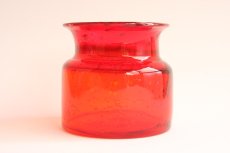 画像1: ErikHoglundエリックホグラン 気泡入り　ボトル レッド (1)