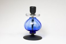 画像1: Erik Hoglund/エリックホグラン/BODA社製/ガラスキャンドルホルダー/ブルー/ Sサイズ (1)