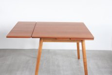 画像5: 北欧ビンテージ家具/デンマーク製 /ポール M ヴォルザー/ダイニングテーブル/チーク&オーク (5)