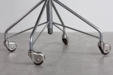画像7: 北欧ビンテージ家具/Fritz Hansen/フリッツ・ハンセン/セブンチェア/アルネ・ヤコブセン/アーム付き/キャスター付き/革張り/ブラック　 (7)