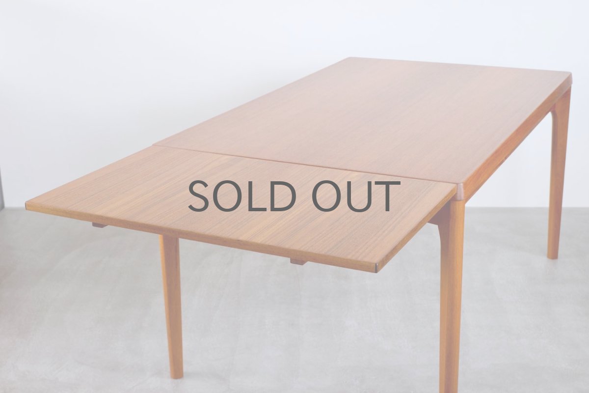 画像6: 北欧ビンテージ家具/デンマーク製 /Henning Kjærnulf/ダイニングテーブル/チーク/W140cm (6)