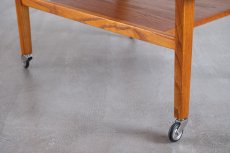 画像10: 北欧ビンテージ家具/デンマーク製/チーク/ソーイングテーブル/サイドテーブル (10)