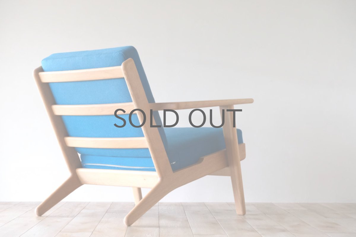 画像4: ビンテージ北欧家具/Hans j Wegner/ハンス J ウェグナー/ゲタマ/GE290/オーク/クッションはお好きなカラーで張替え代込 (4)