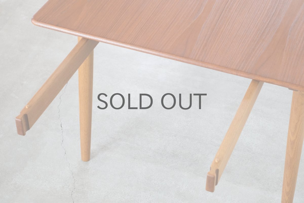 画像11: 北欧ビンテージ家具/デンマーク製 /Slagelse Møbelfabrik/ダイニングテーブル/チーク✕オーク/W160cm (11)