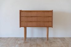 画像1: 北欧ビンテージ家具/デンマーク製/チェスト/オーク３段  (1)