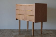 画像4: 北欧ビンテージ家具/デンマーク製/チェスト/オーク３段  (4)