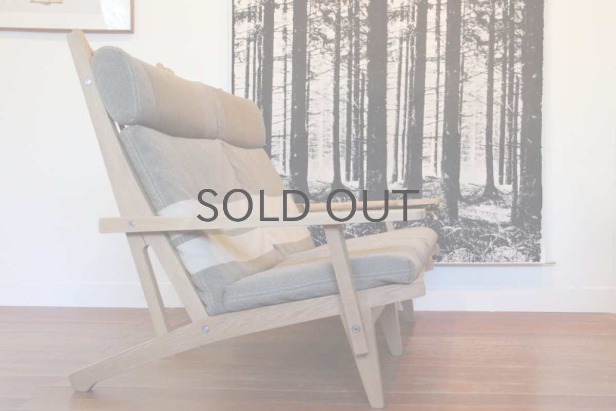 画像2: Hans j Wegner/ハンス J ウェグナー　GE375　2人掛けソファー　オーク (2)