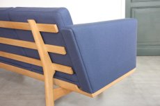画像5: 北欧家具ビンンテージ/Hans j Wegner/ハンス J ウェグナー ソファー/GE236オーク/ハイアーム (5)