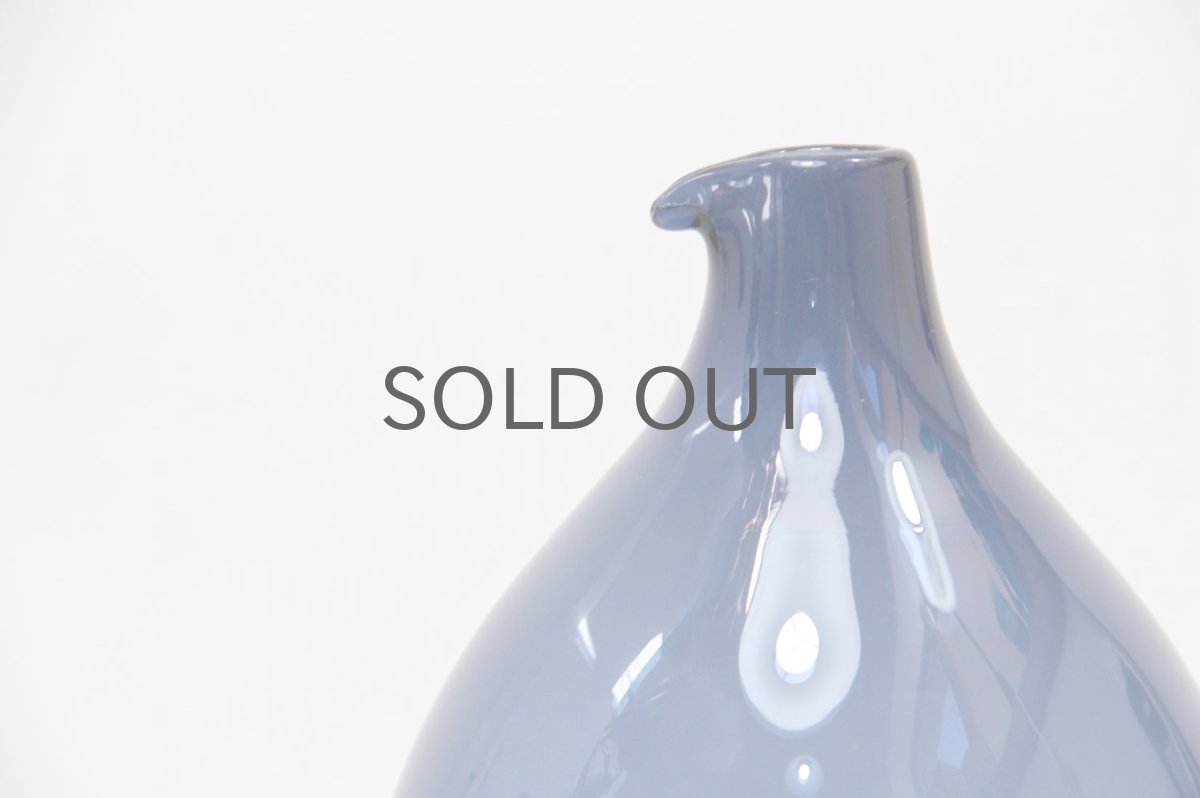 画像3: ビンテージ北欧雑貨/iittala/イッタラ/ TIMO SARPANEVA/ティモ・サルパネバ/バードボトル/i-501/ブルー (3)