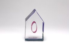 画像2: 北欧ガラス /KOSTA BODA /Bertil Vallien/Mini Sculptures/Country Living/ハウス/No.2 (2)
