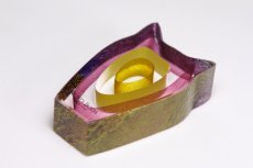 画像5: 北欧ガラス /KOSTA BODA /Bertil Vallien/Mini Sculptures/Night Eyes/フクロウ (5)