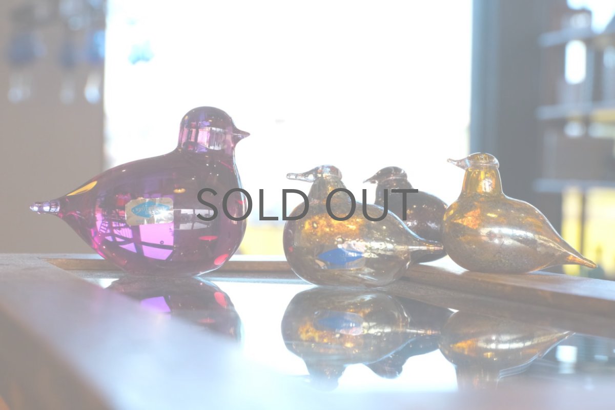 画像9: 北欧アートガラス/ビンテージガラス/Oiva Toikka/オイバ・トイッカ/iittala/イッタラ/Birds/バード/Pulmu/1988/アメジスト (9)