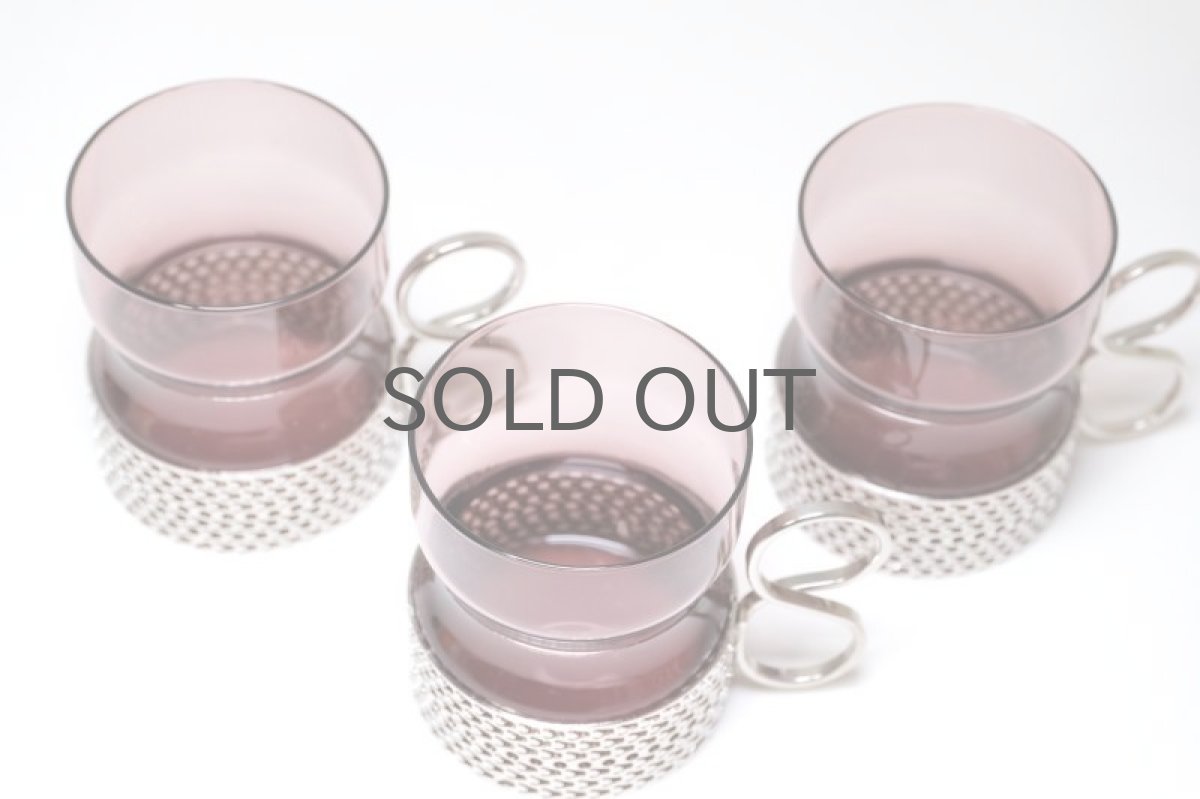 画像2: 北欧ビンテージ/iittala/イッタラ/TSAIKKA/ワイン＆シルバーホルダー (2)