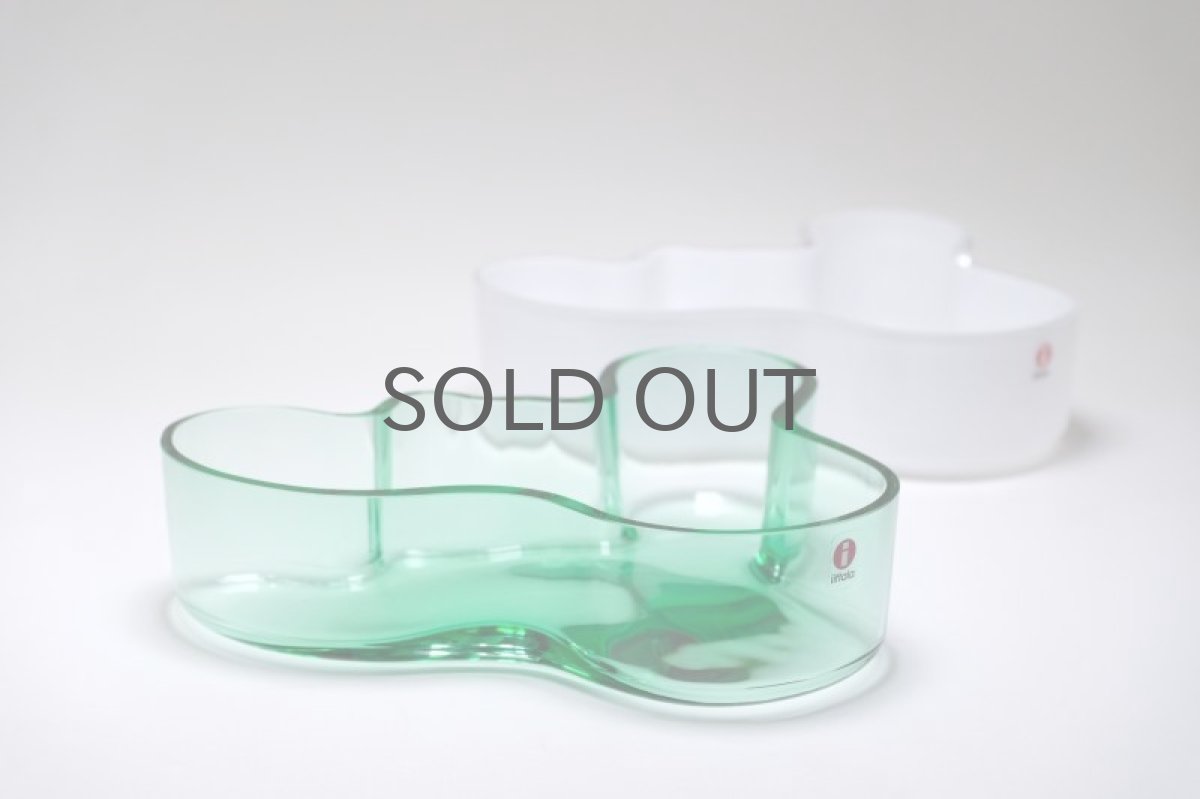 画像8: 北欧ビンテージ/iittala/イッタラ/Alvar Aalto/Aalto bowl/アアルトボウル/W19.5cm/グリーン/廃番 (8)