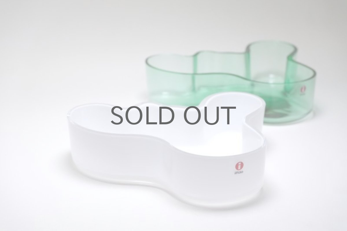 画像7: 北欧ビンテージ/iittala/イッタラ/Alvar Aalto/Aalto bowl/アアルトボウル/W19.5cm/グリーン/廃番 (7)