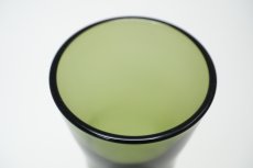 画像2: ビンテージ北欧雑貨/Kaj Franck/カイ・フランク/ベース/デキャンタ/1541/20cm/オリーブグリーン (2)