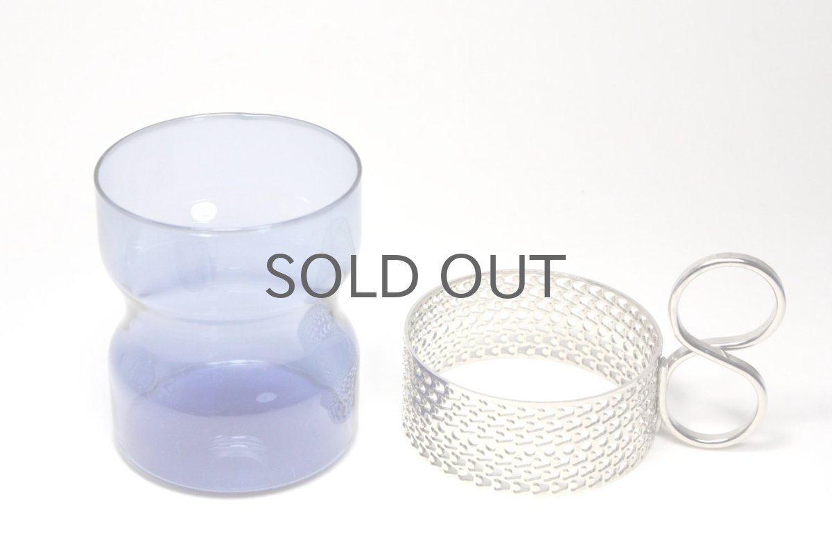 画像5: 北欧ビンテージ/iittala/イッタラ/TSAIKKA/ブルー＆シルバーホルダー (5)