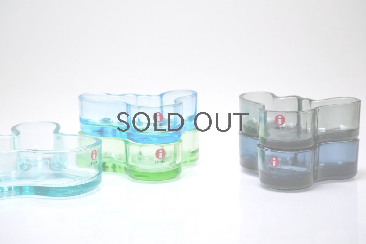 画像4: 北欧ビンテージ/iittala/イッタラ/Alvar Aalto/Aalto bowl/アアルトボウル/W10cm/ライトブルー/廃番 (4)