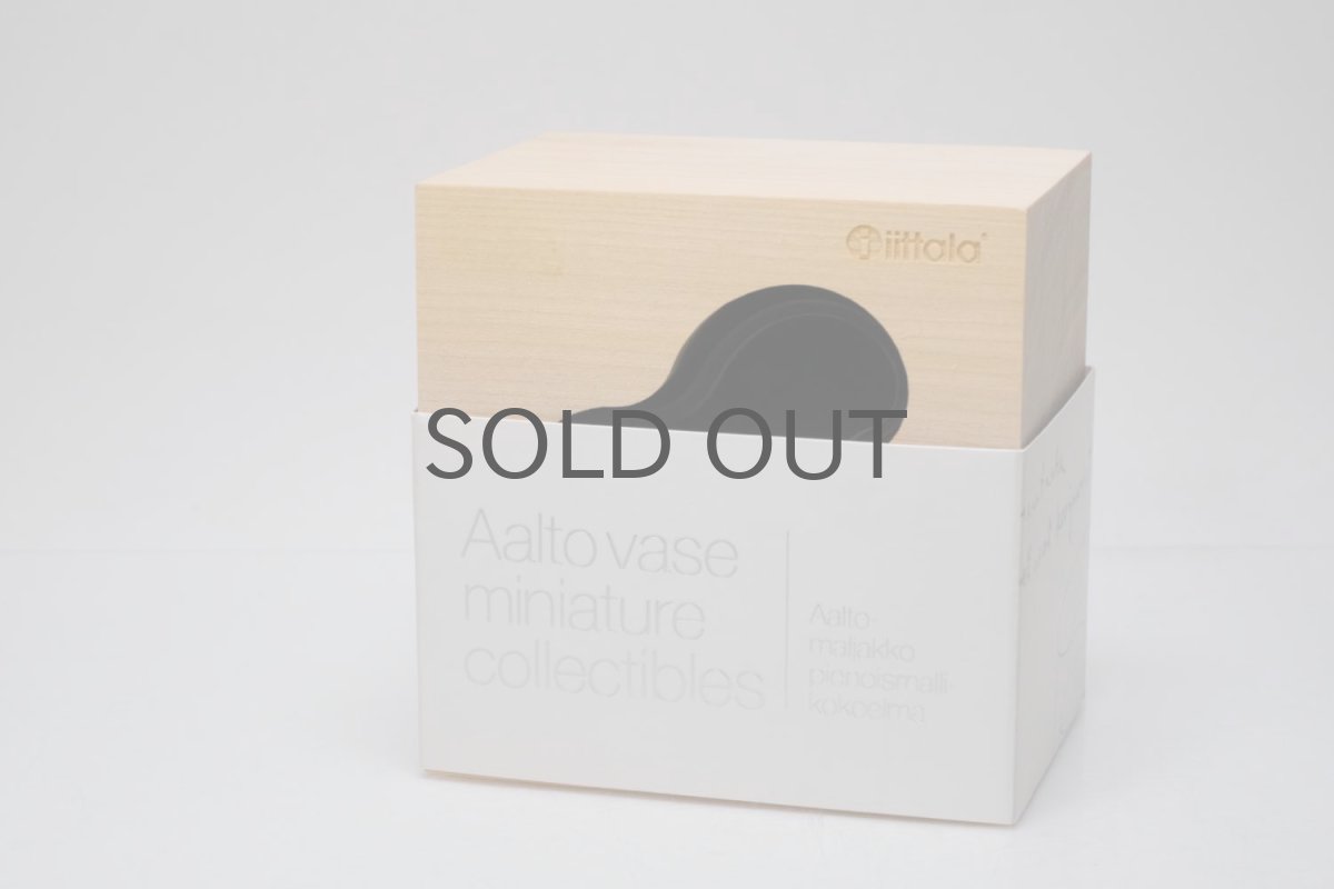 画像6: 北欧ビンテージ/iittala/イッタラ/Alvar Aalto/Aalto vase/アアルトベース/Savoy vase/ミニチュアベース/H5.5cm/フレミングレッド/木箱付き/限定1000個 (6)