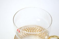画像5: iittala/イッタラ/TSAIKKA/ツァイッカ/ゴールドホルダー&クリアグラス/No.2 (5)