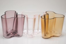 画像6: 北欧ビンテージ/iittala/イッタラ/Alvar Aalto/Aalto vase/アアルトベース/Savoy vase/H9.5cm/リオブラウン (6)