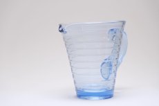 画像5: 北欧ビンテージガラス/Aino Aalto/アイノ・アアルト/Karhula/カルフラ/4644/ピッチャー/75cl/アズールブルー (5)