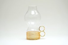 画像3: iittala/イッタラ/24Karaatti/24キャラット/ゴールドホルダー&クリアガラス/TSAIKKA/ツァイッカ/ランタン/キャンドルホルダー/Sサイズ/No.1 (3)