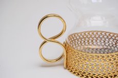 画像4: iittala/イッタラ/24Karaatti/24キャラット/ゴールドホルダー&クリアガラス/TSAIKKA/ツァイッカ/ランタン/キャンドルホルダー/Lサイズ (4)