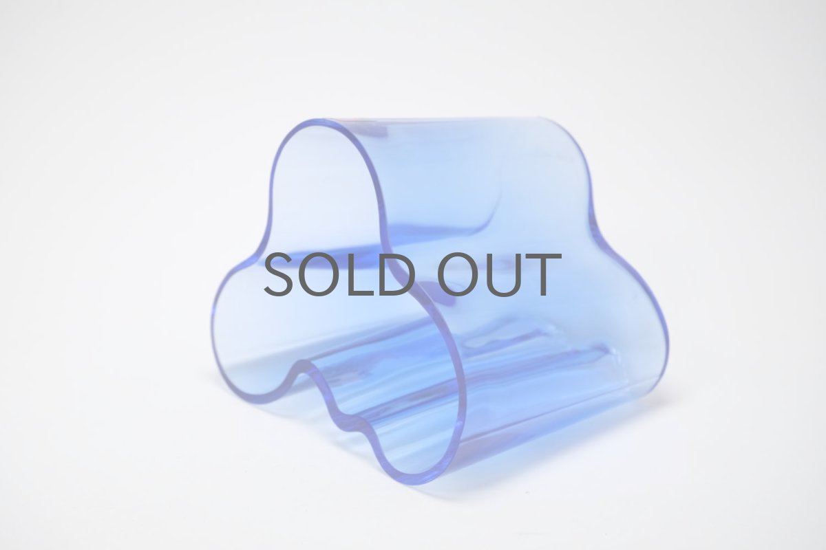 画像5: 北欧ビンテージ/iittala/イッタラ/Alvar Aalto/Alvar Aalto collection/Aalto vase/アアルトベース/H9.5cm/ウルトラマリンブルー (5)