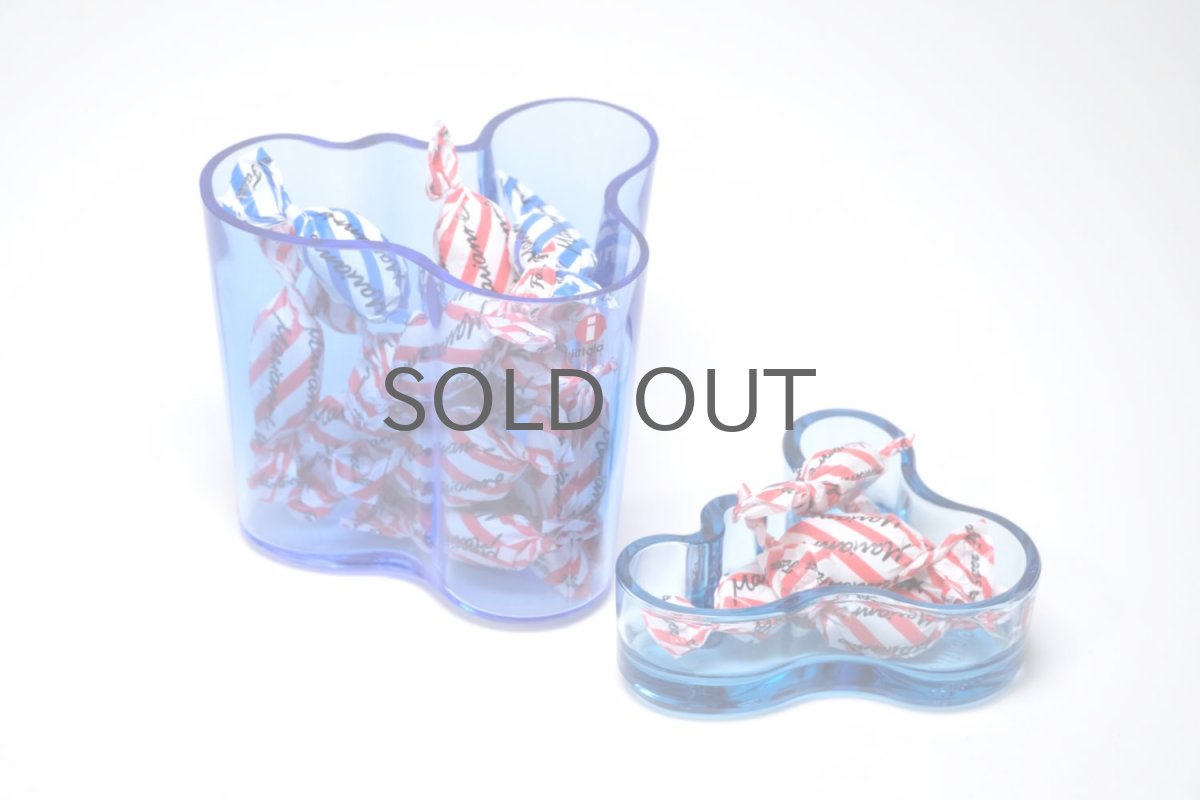 画像5: 北欧ビンテージ/iittala/イッタラ/Alvar Aalto/Aalto bowl/アアルトボウル/W9.8cm/廃番/オリジナルボックス付き/ターコイスブルー (5)