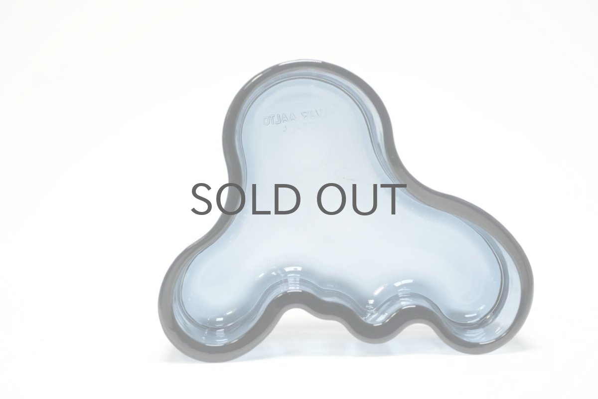 画像4: 北欧ビンテージ/iittala/イッタラ/Alvar Aalto/Aalto bowl/アアルトボウル/W9.8cm/廃番/オリジナルボックス付き/ブルーベリーブルー (4)