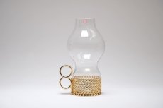 画像3: iittala/イッタラ/24Karaatti/24キャラット/ゴールドホルダー&クリアガラス/TSAIKKA/ツァイッカ/ランタン/キャンドルホルダー/Sサイズ/No.1 (3)