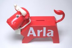 画像3: 北欧ビンテージ雑貨/Arla/アーラ/ノベルティ/ウシの貯金箱 (3)